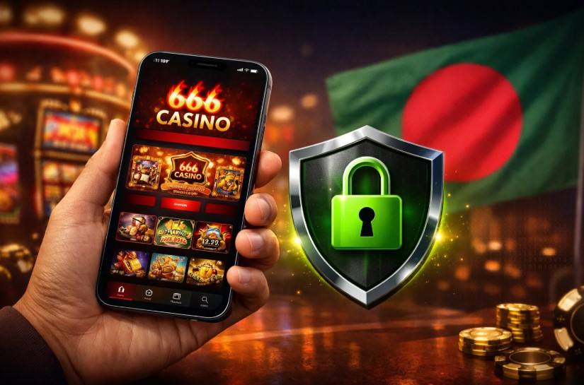 Secure mobile login and encrypted connection at 666 Casino for players in Bangladesh